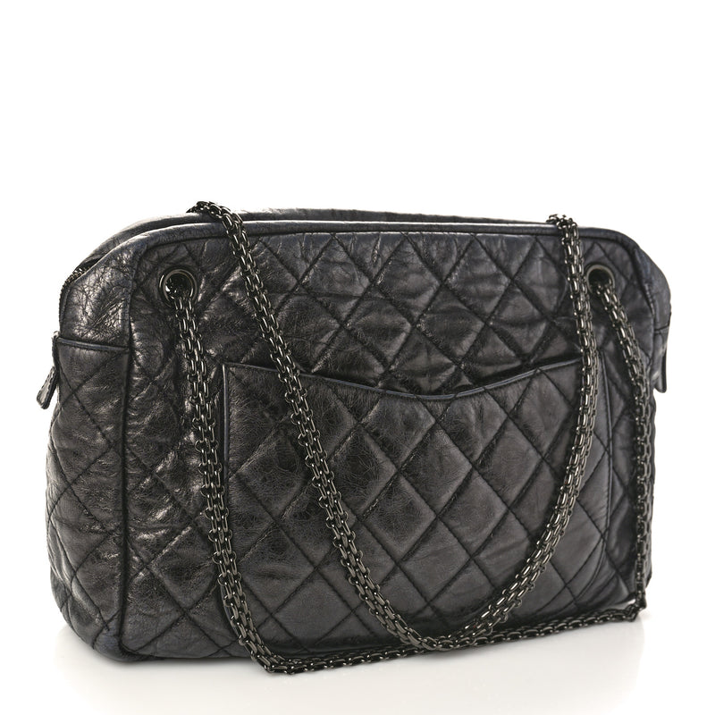 Chanel Metallic Aged Calfskin Quilted