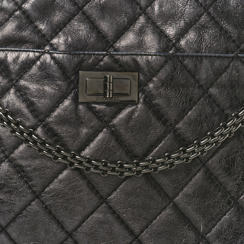 Chanel Metallic Aged Calfskin Quilted