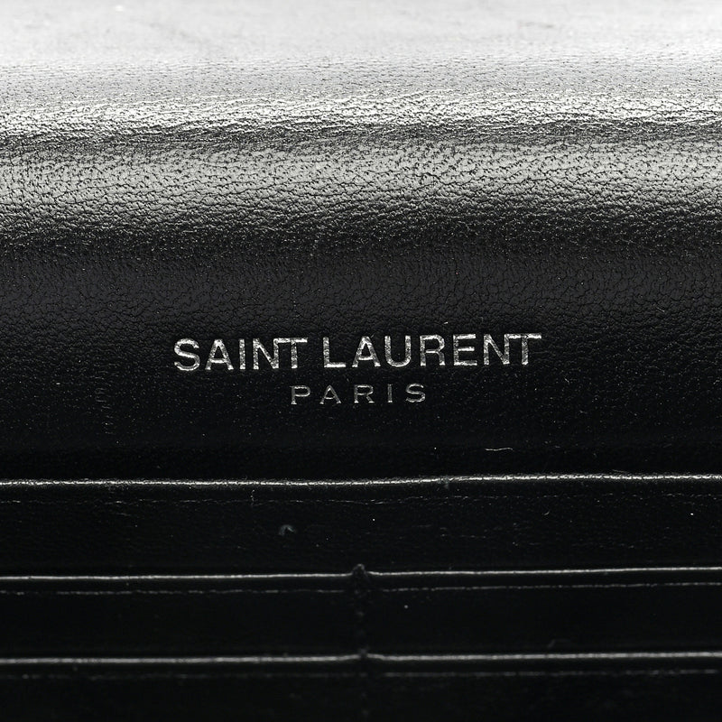 Saint Laurent Calfskin Crocodile