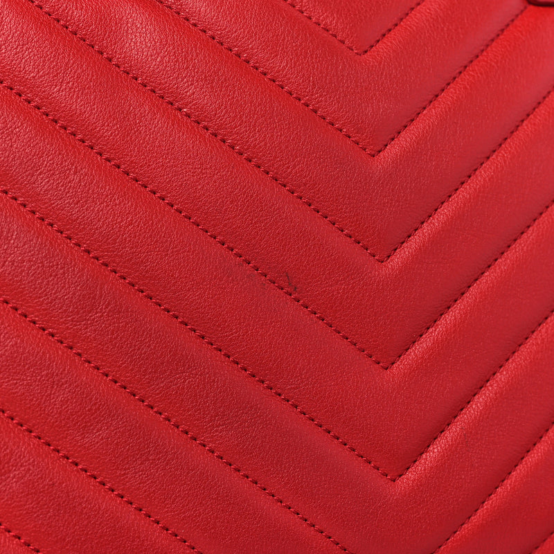 Saint Laurent Calfskin Matelasse Chevron