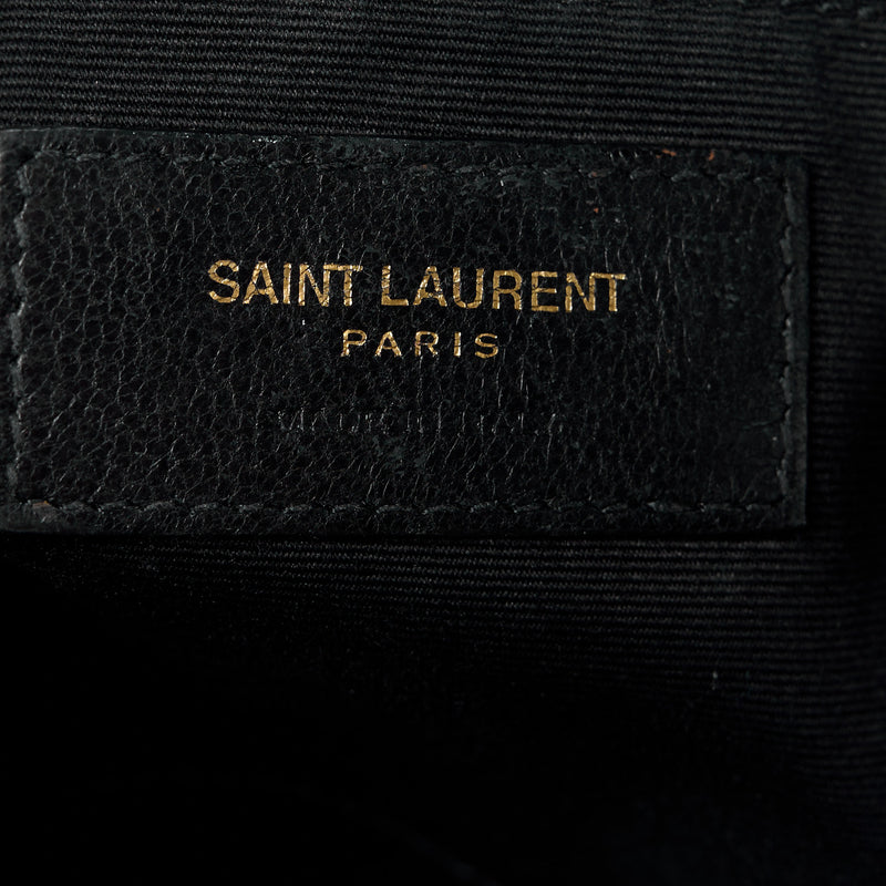 Saint Laurent Raffia Canvas Lou Camera