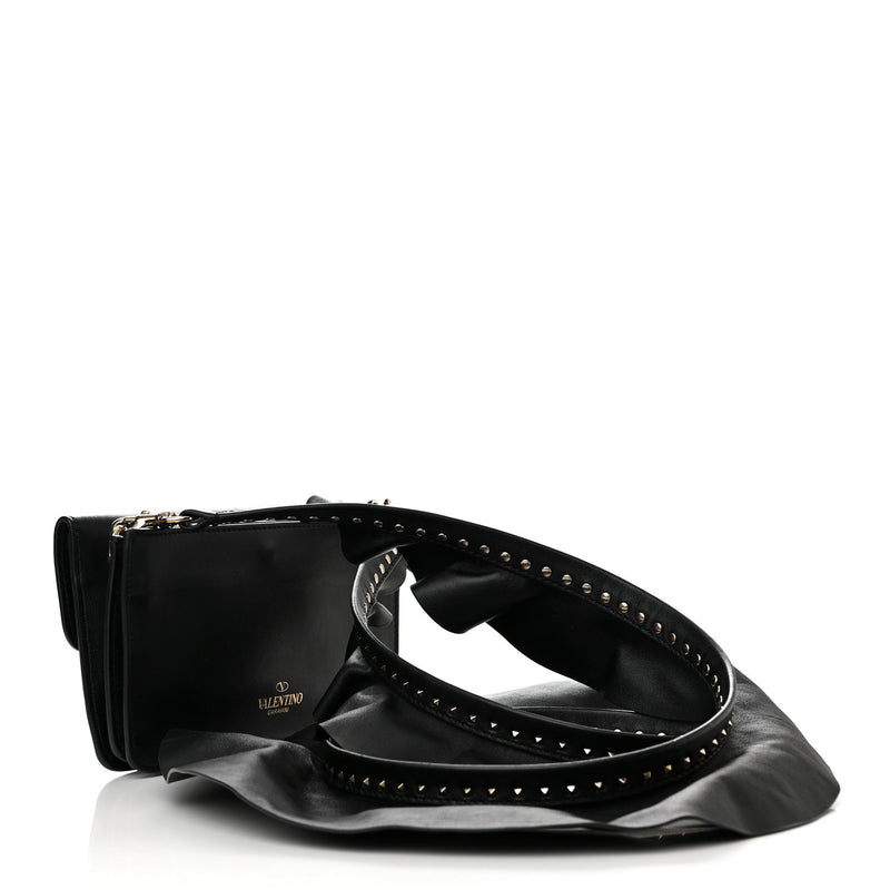 Valentino Garavani Calfskin Crystal Bead