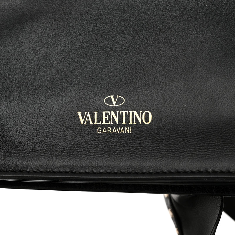 Valentino Garavani Calfskin Crystal Bead