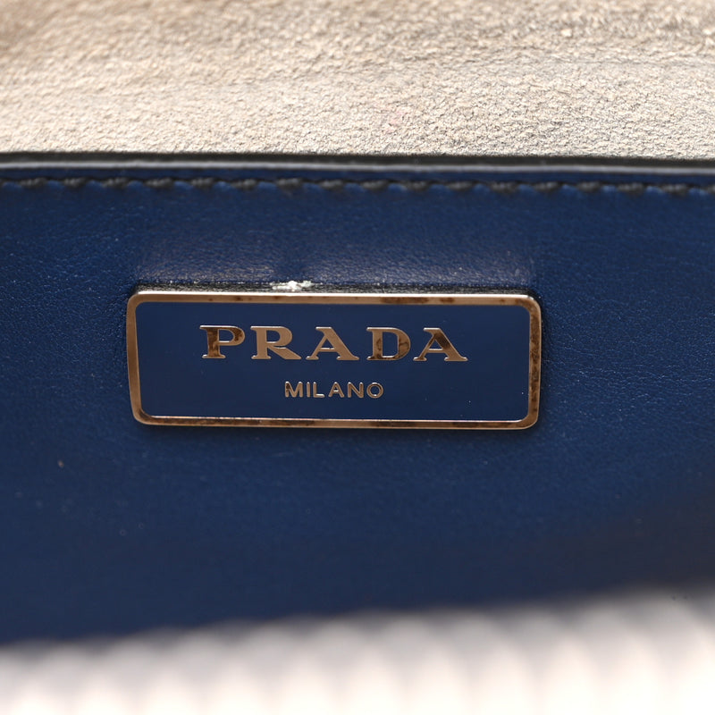 Prada City Calf Small Hand Stitched