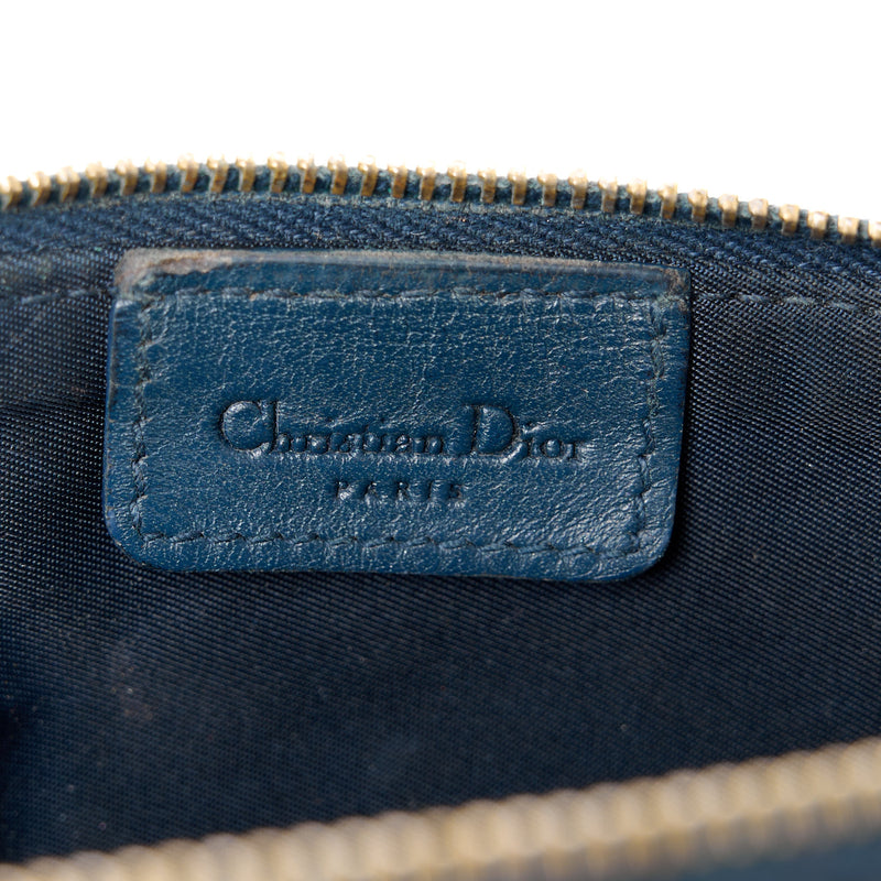 Christian Dior Mini Saddle Pochette Navy