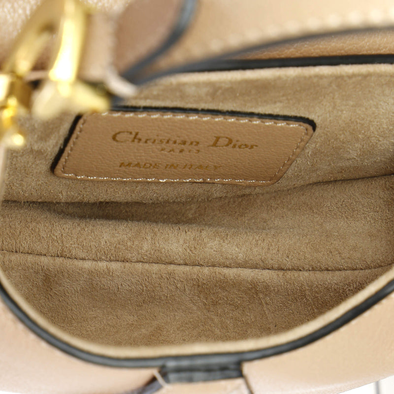 Christian Dior Saddle Handbag Leather