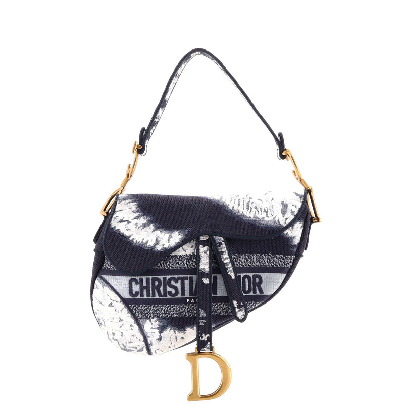 Christian Dior Saddle Bag Tie Dye