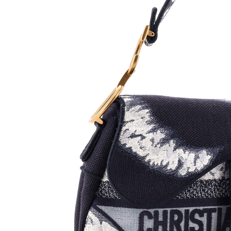 Christian Dior Saddle Bag Tie Dye