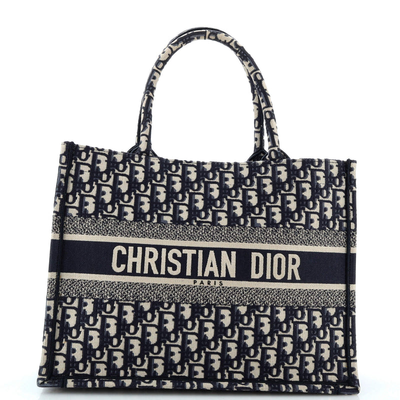 Christian Dior Book Tote Oblique Canvas