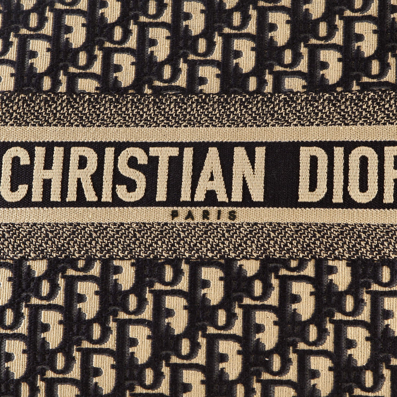 Christian Dior Book Tote Oblique Canvas