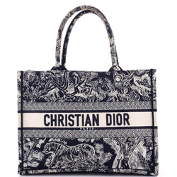 Christian Dior Book Tote Embroidered