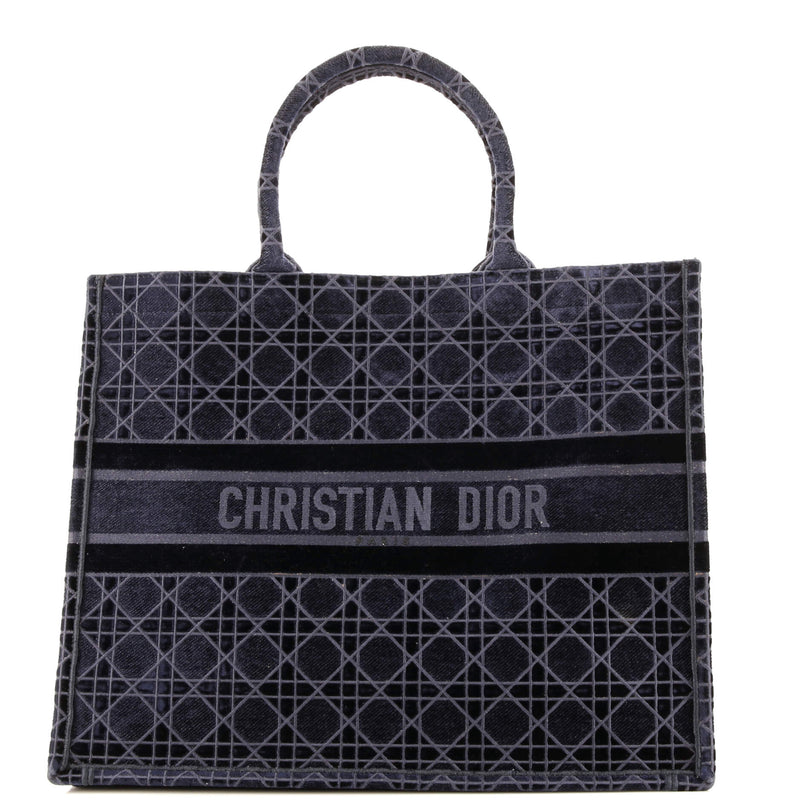 Christian Dior Book Tote Cannage