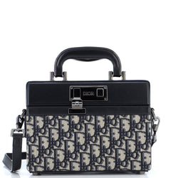 Christian Dior Top Handle Clasp Lock Bag