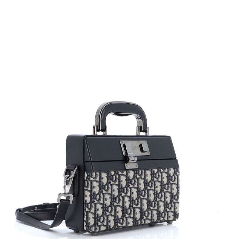 Christian Dior Top Handle Clasp Lock Bag