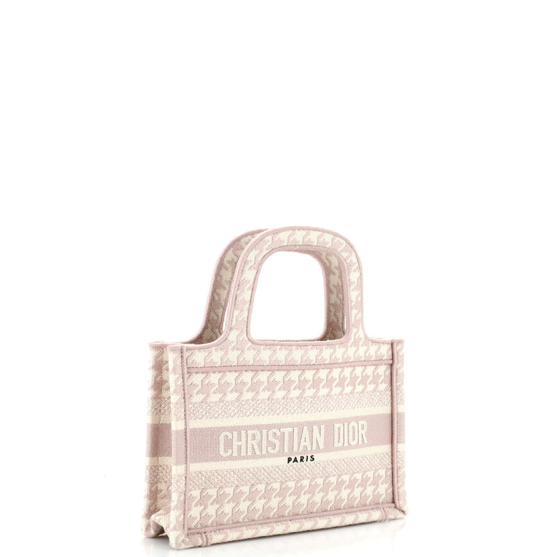 Christian Dior Book Tote Houndstooth