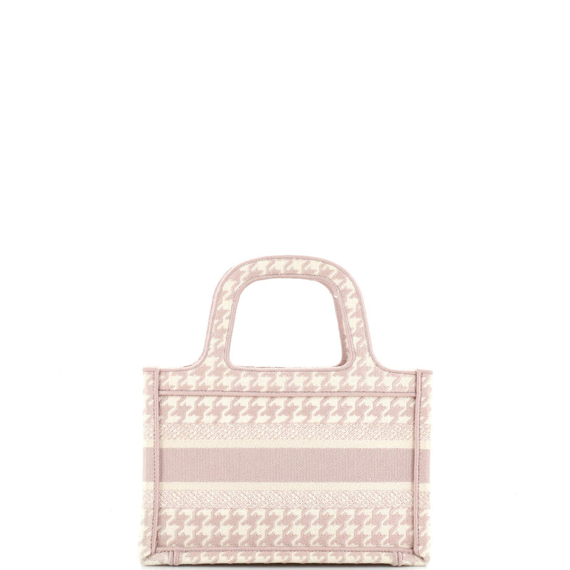 Christian Dior Book Tote Houndstooth