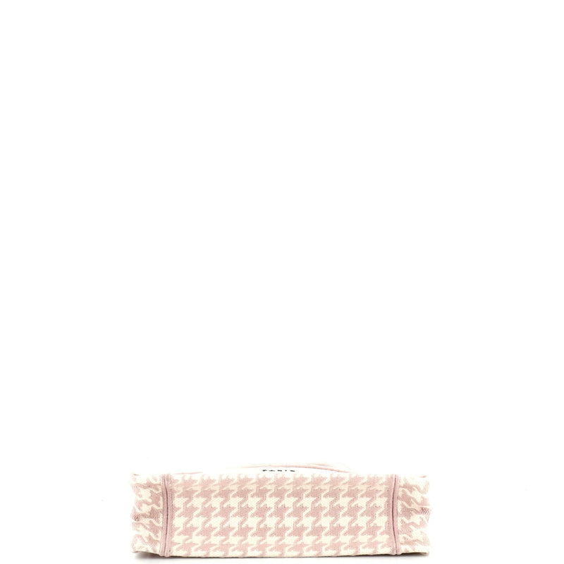 Christian Dior Book Tote Houndstooth