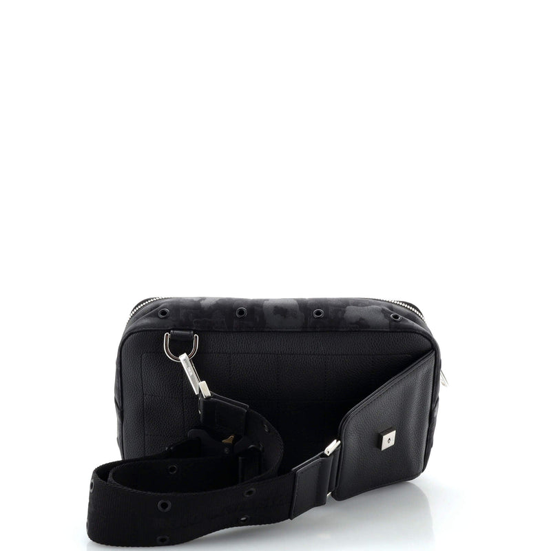 Christian Dior Saddle Sling Bag Leopard