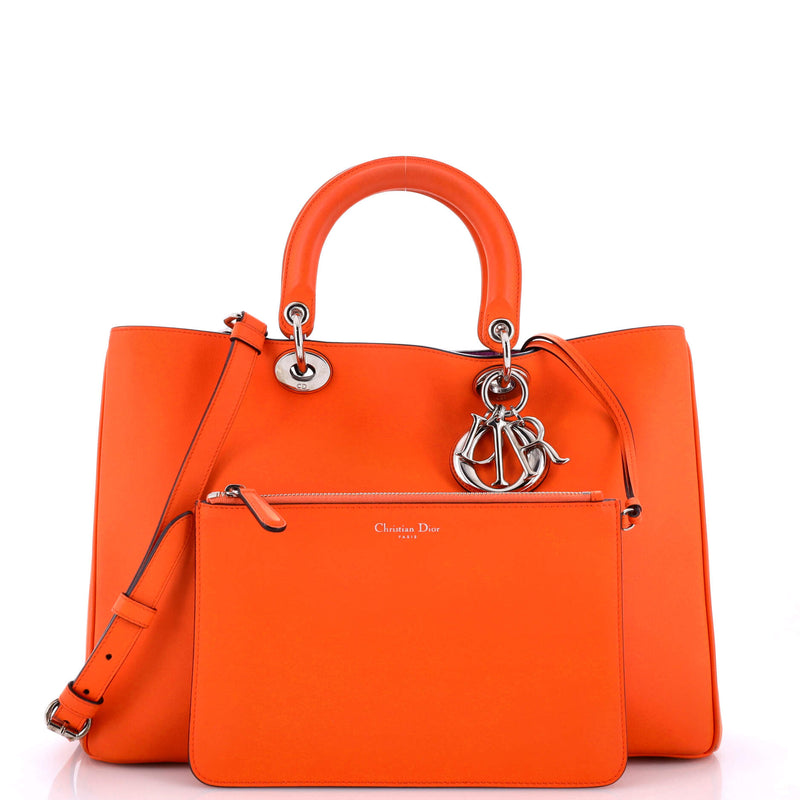 Christian Dior Diorissimo Tote Smooth