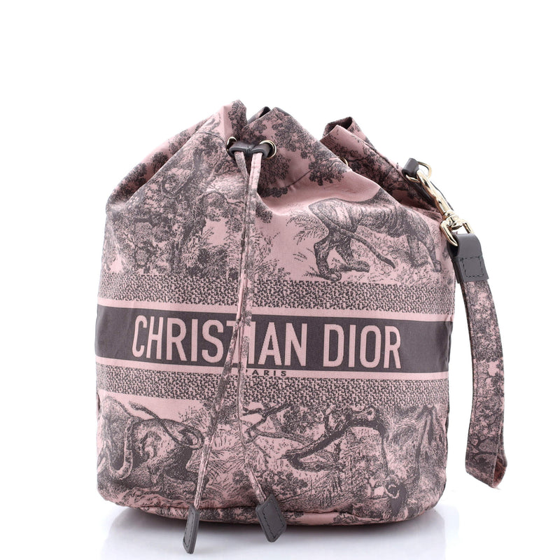 Christian Dior Logo Travel Drawstring