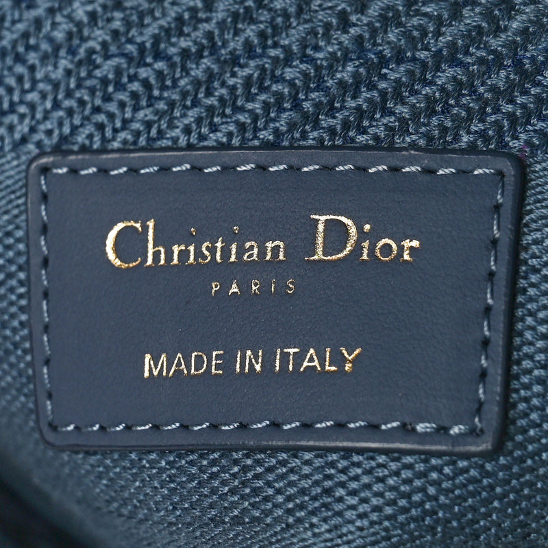 Christian Dior Canvas Embroidered