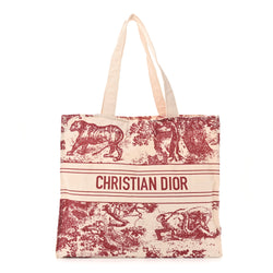 Christian Dior Canvas Dioriviera Tote