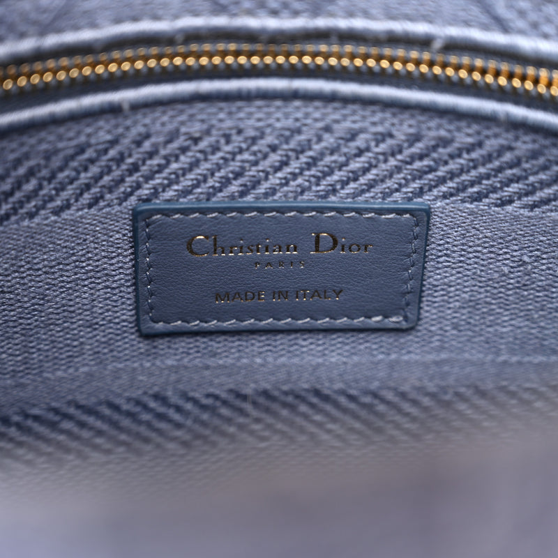 Christian Dior Canvas Embroidered