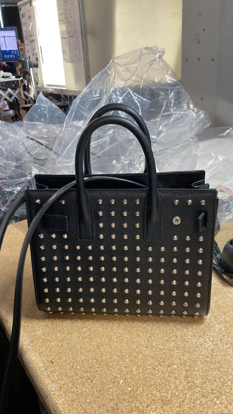 Saint Laurent Sac De Jour Bag Studded