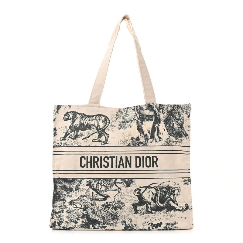 Christian Dior Straw Dioriviera Tote