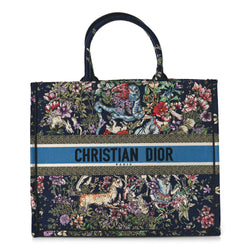 Christian Dior Canvas Embroidered Large