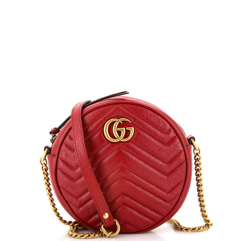 Gucci Gg Marmont Round Shoulder Bag