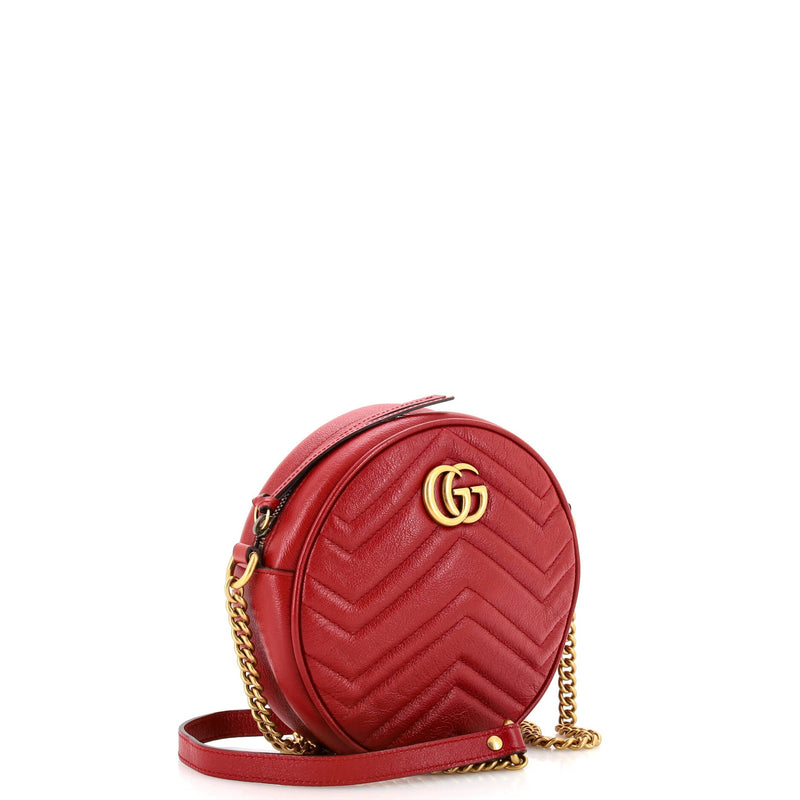 Gucci Gg Marmont Round Shoulder Bag