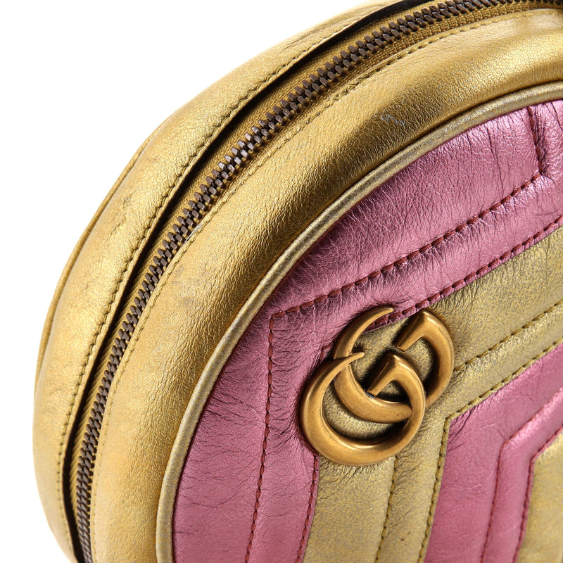 Gucci Gg Marmont Round Shoulder Bag