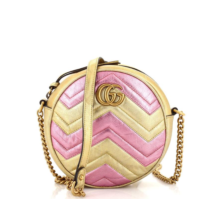 Gucci Gg Marmont Round Shoulder Bag