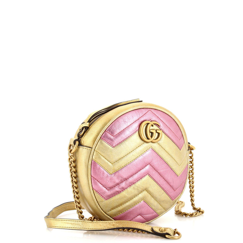 Gucci Gg Marmont Round Shoulder Bag