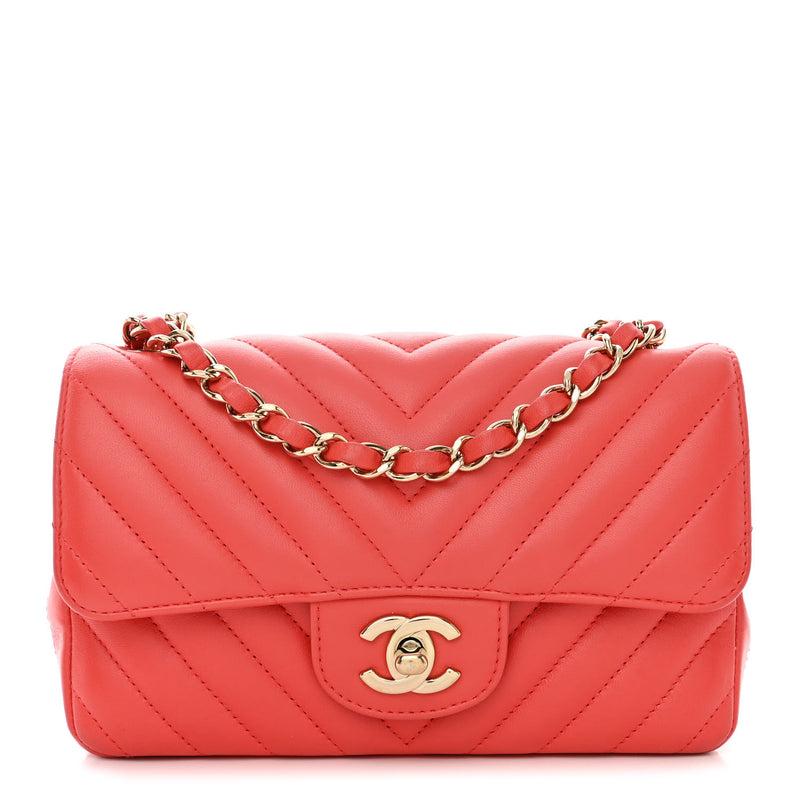 Chanel Caviar Chevron Quilted Mini