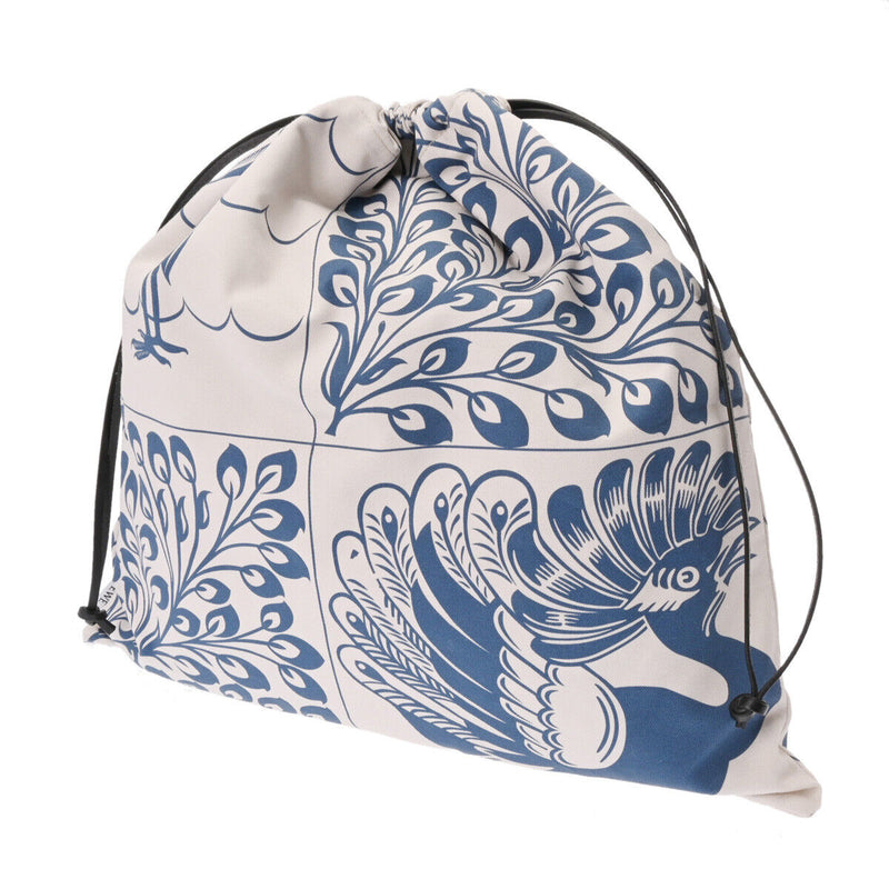 Loewe Drawstring Bird Frog Plant Motif