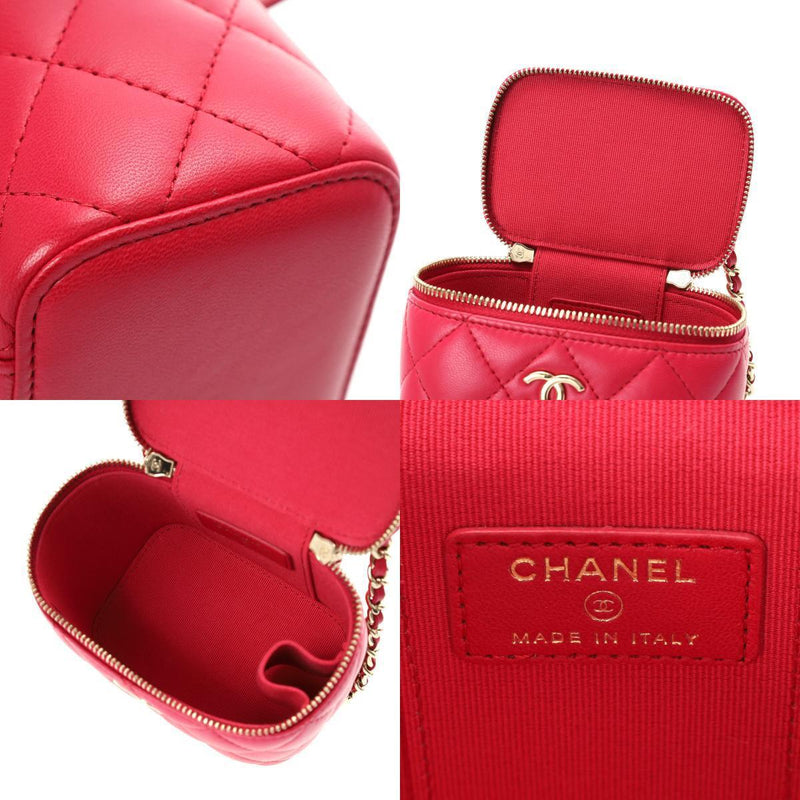 Chanel Small Vanity With Handle Pink