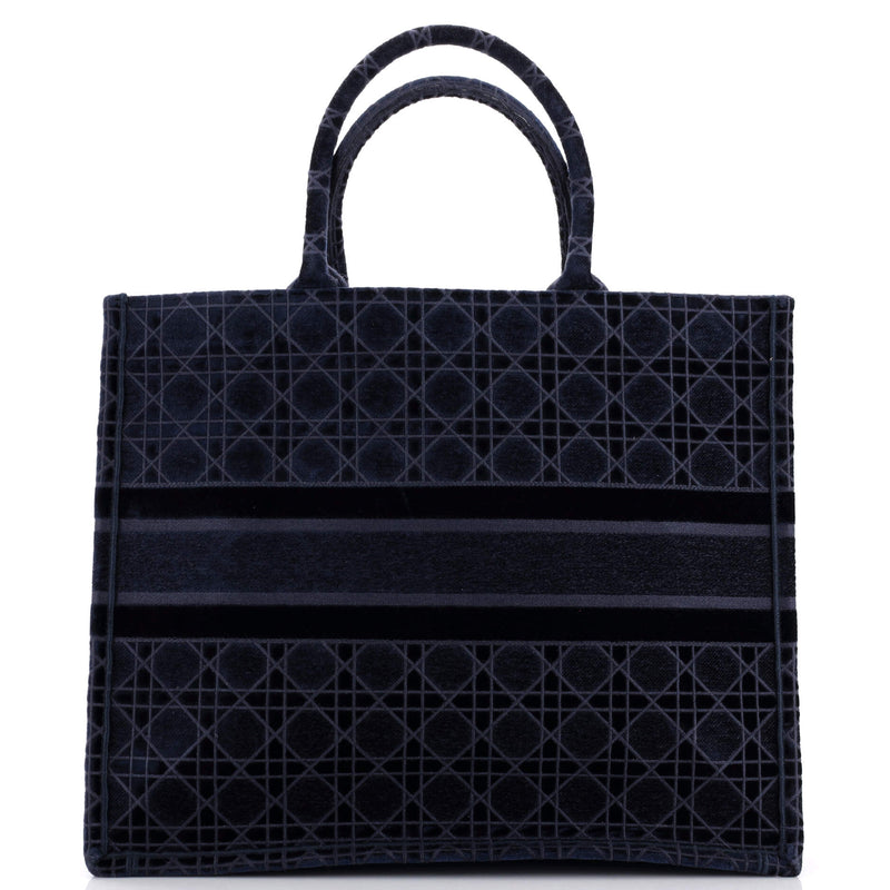 Christian Dior Book Tote Oblique Velvet