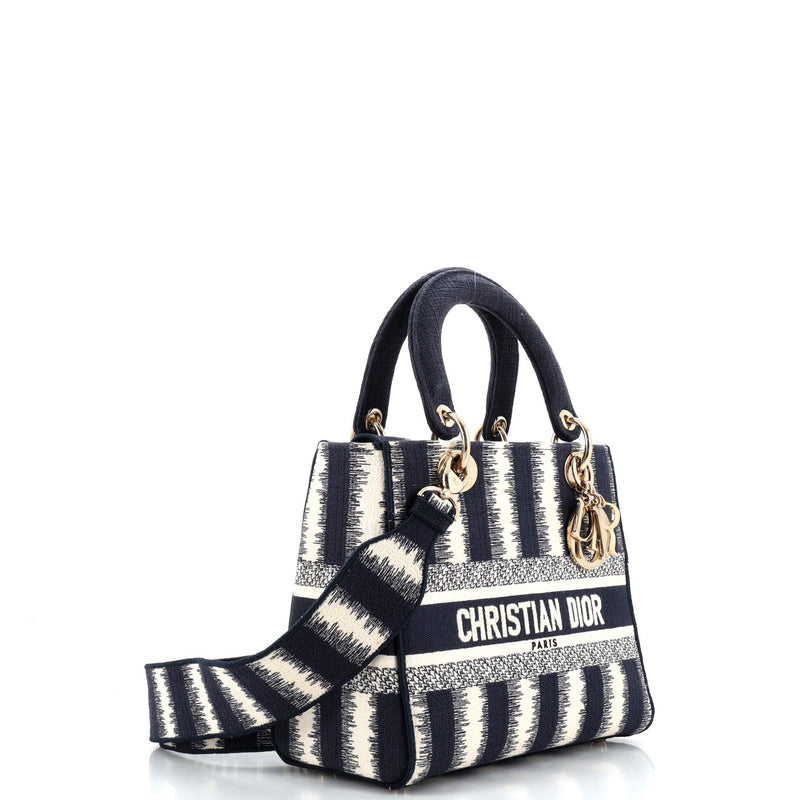 Christian Dior Lady D-Lite Bag Striped