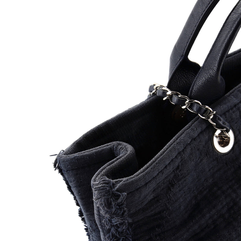 Chanel Double Face Deauville Tote Fringe