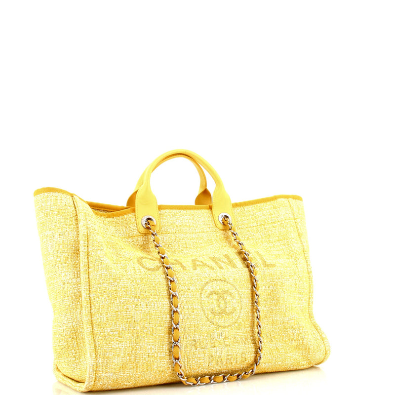 Chanel Deauville Tote Raffia With