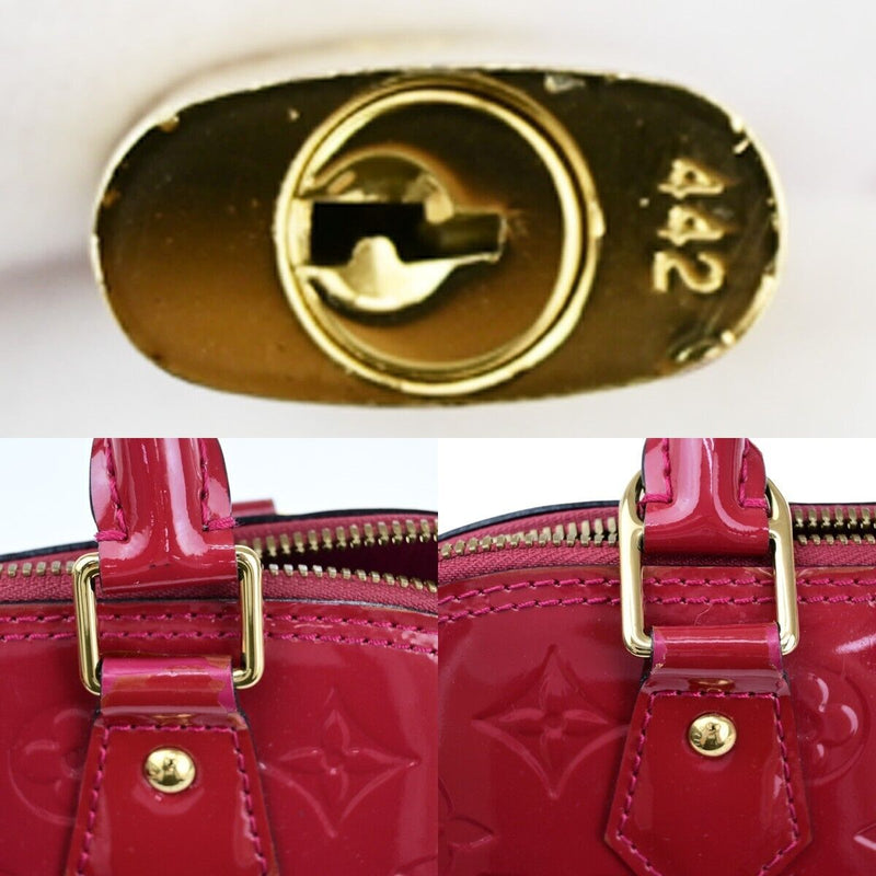 Louis Vuitton Lv Alma Pm Hand Bag Vernis