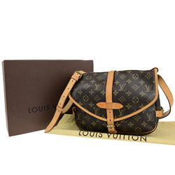 Louis Vuitton Logo Saumur 30 Shoulder