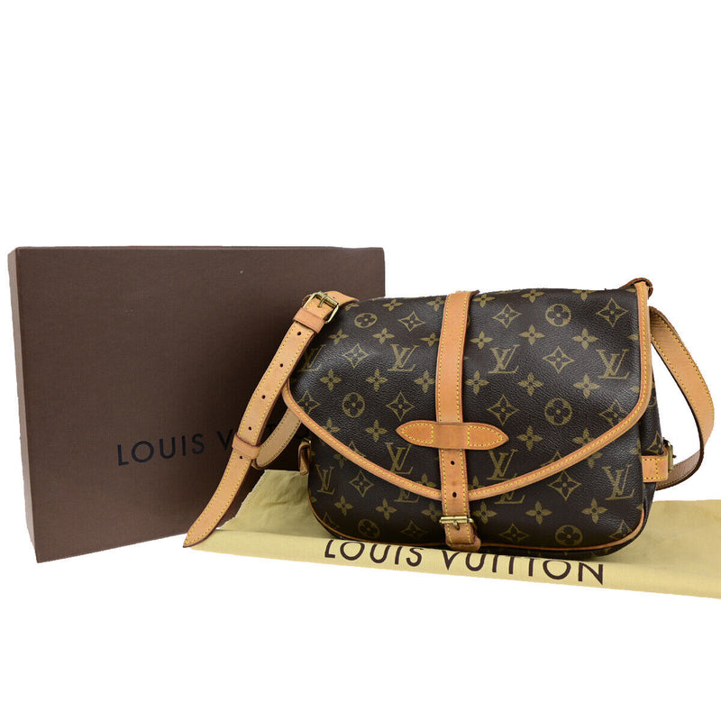 Louis Vuitton Logo Saumur 30 Shoulder