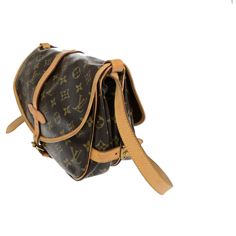 Louis Vuitton Logo Saumur 30 Shoulder