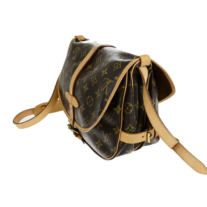 Louis Vuitton Logo Saumur 30 Shoulder