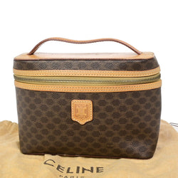 Celine Logo Macadam Pattern Vanity Hand