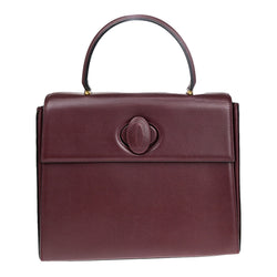 Must De Cartier 2C Logo Hand Bag Leather