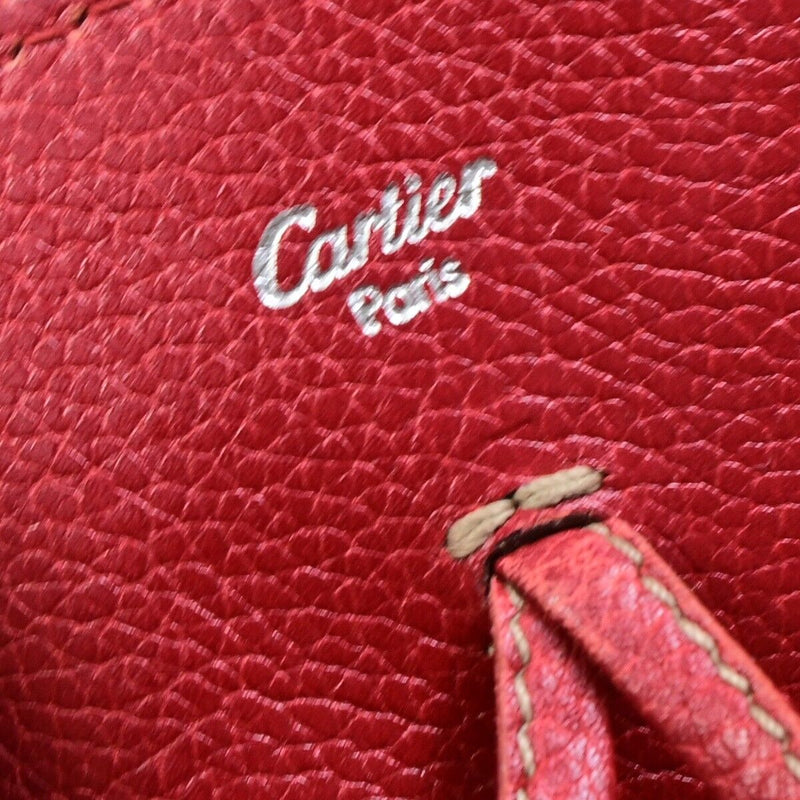 Cartier Logo Marcello Shoulder Tote Bag